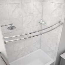 Maidstone ST0946-60-1 - Dual Curved Shower Curtain Rod