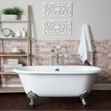 Maidstone 1201DE60-7-8 - Cast Iron Double Ended Clawfoot Tub
