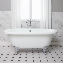 Maidstone 1202DE66-7-8LP - Kris Acrylic Double Ended Clawfoot Tub