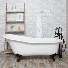Maidstone 1201sl54-0-4 - Finn Cast Iron Slipper Tub