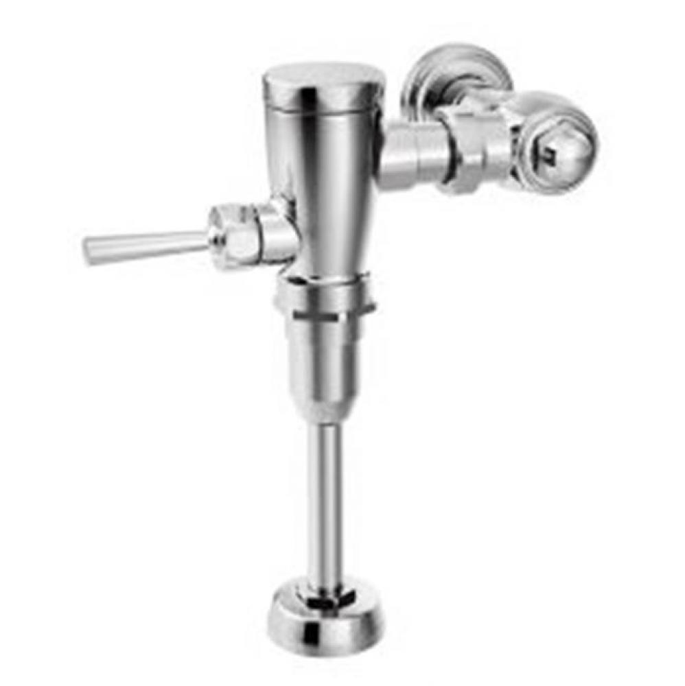 Chrome manual flush valve 3/4'' urinal
