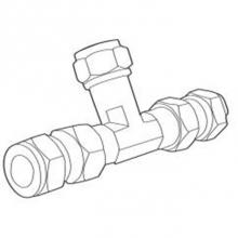 Moen Commercial 104425 - Mixing tee with check valves