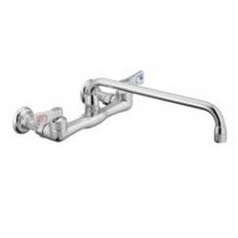 Moen Commercial 8119 - Chrome two-handle utility faucet