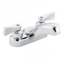 Moen Commercial 8210SMF05 - Chrome two-handle lavatory faucet