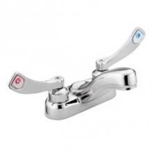 Moen Commercial 8215 - Chrome two-handle lavatory faucet