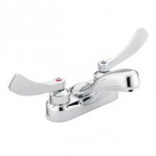 Moen Commercial 8215SMF12 - Chrome two-handle lavatory faucet