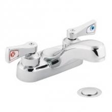 Moen Commercial 8216 - Chrome two-handle lavatory faucet