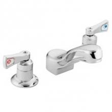 Moen Commercial 8220F05 - Chrome two-handle lavatory faucet