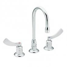 Moen Commercial 8248SMF12 - Chrome two-handle lavatory faucet