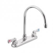 Moen Commercial 8287 - Chrome two-handle kitchen faucet