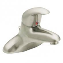 Moen Commercial 8414F12BN - Brushed nickel one-handle lavatory faucet