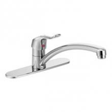 Moen Commercial 8711 - Chrome one-handle kitchen faucet