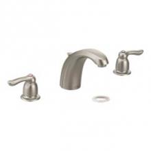 Moen Commercial 8922CBN - Classic brushed nickel two-handle lavatory faucet