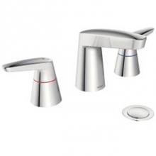 Moen Commercial 9223F05 - Chrome two-handle lavatory faucet