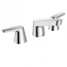 Moen Commercial 9921 - Chrome two-handle lavatory faucet