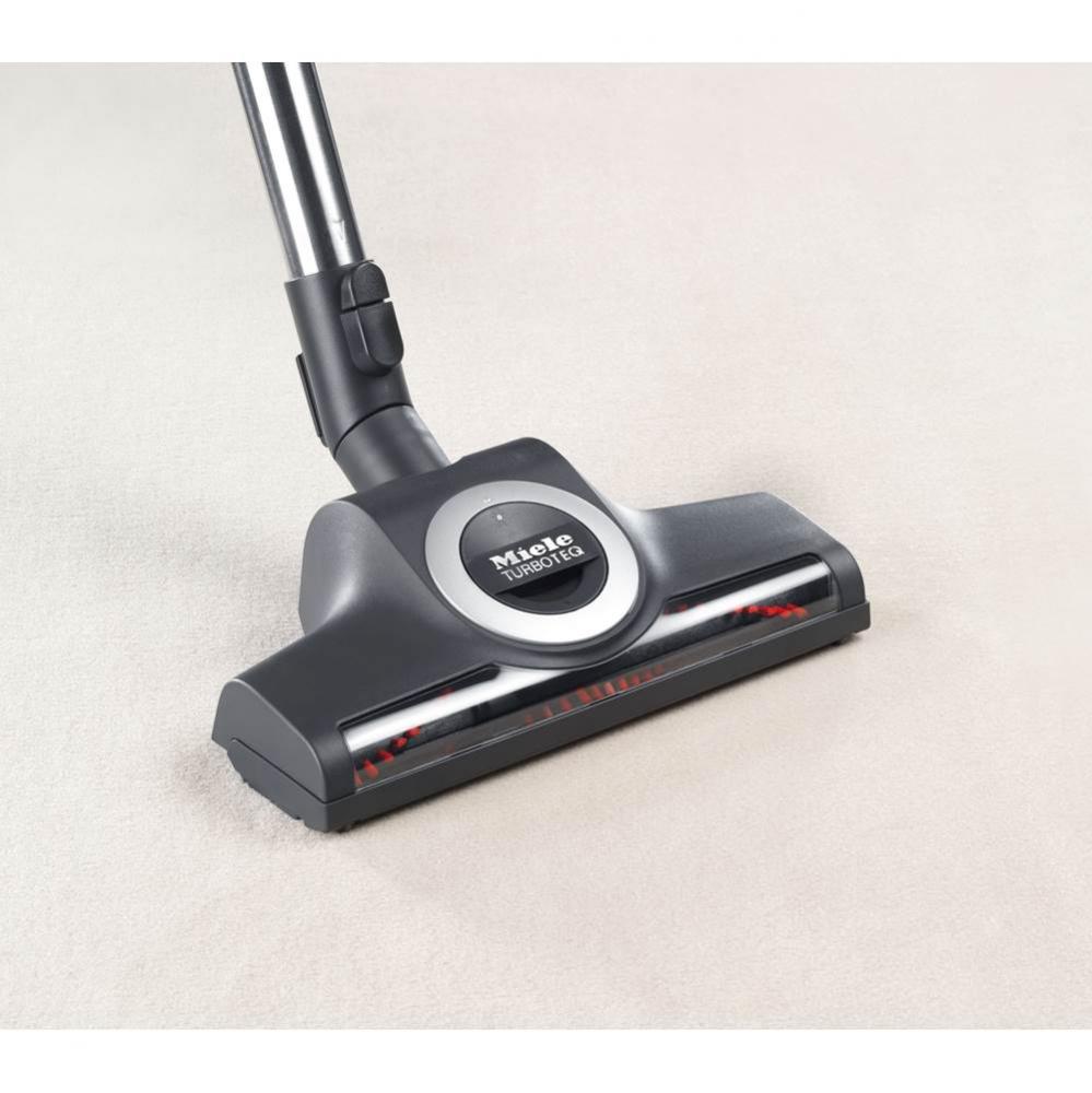 Canister Vacuum Cleaners With Turbo Brush for Hard Floor and Low, Medium-pile Carpeting