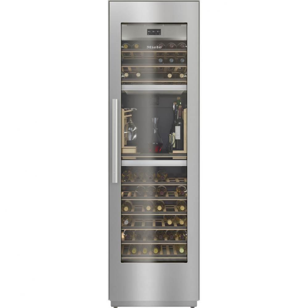 24'' MasterCool Wine UnitPanel Sommelier RH SS