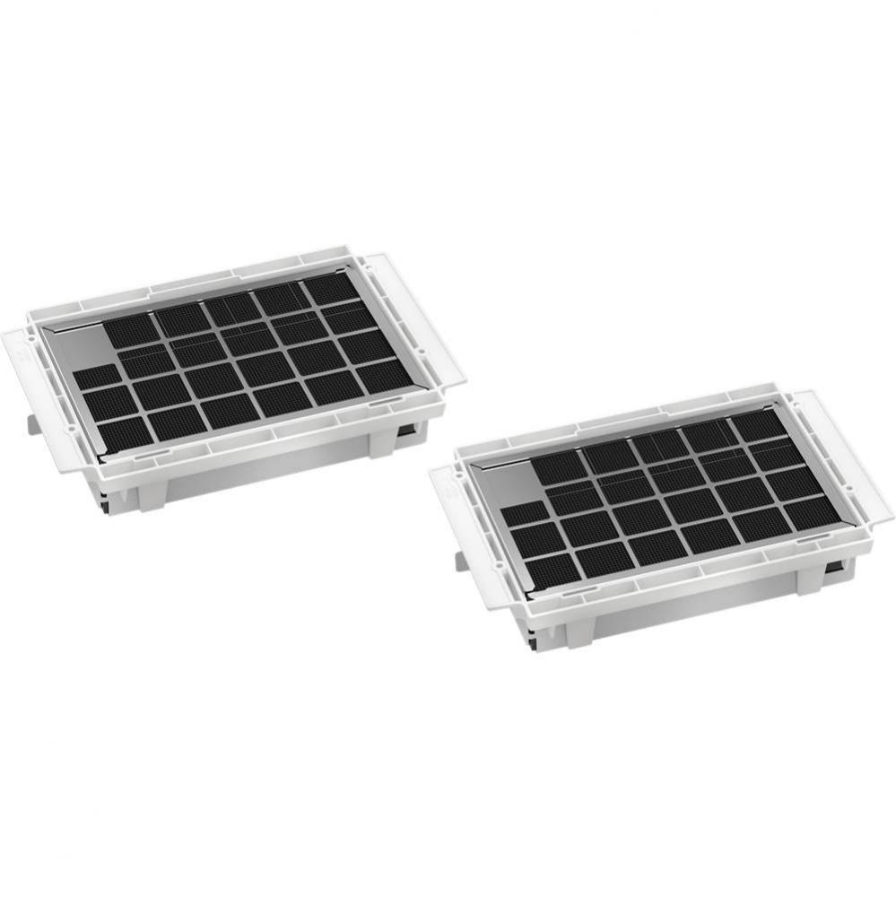 Reactivatable Longlife Airclean Charcoal Filter for Miele Das 2x20, Das 4x20, and Das 4x30 Recircu