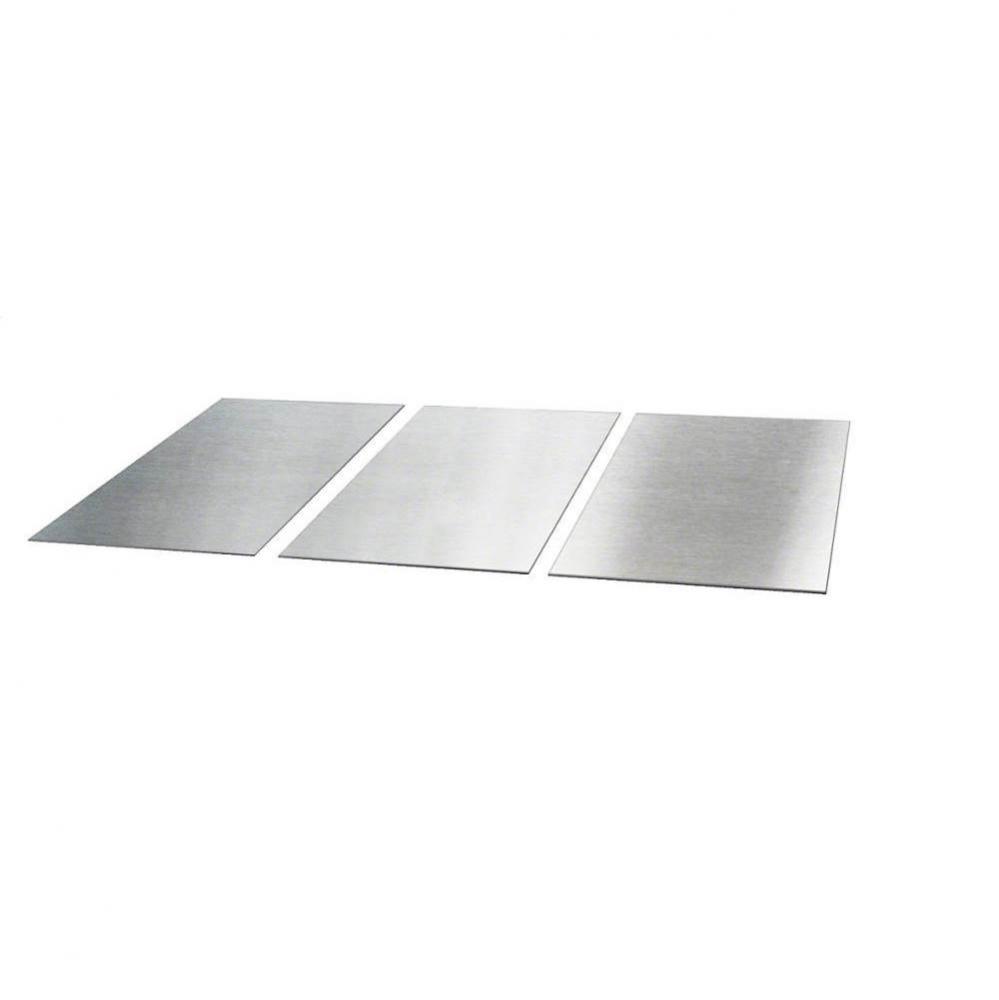 Stainless Steel Panels (x3) - optional