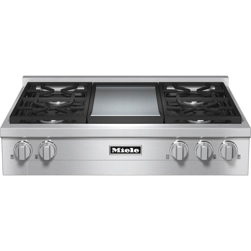 KMR 1136-1 G - 36'' Rangetop M-Pro Griddle Nat Gas (Clean Touch Steel)