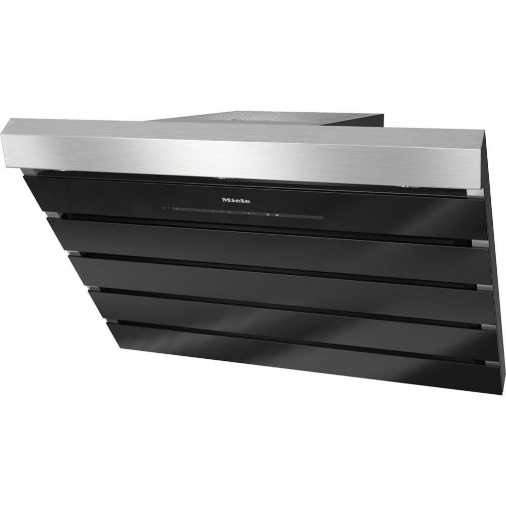 DA 6798 W Shape - 36'' Titled Wall Hood 625 CFM (Obsidian Black)