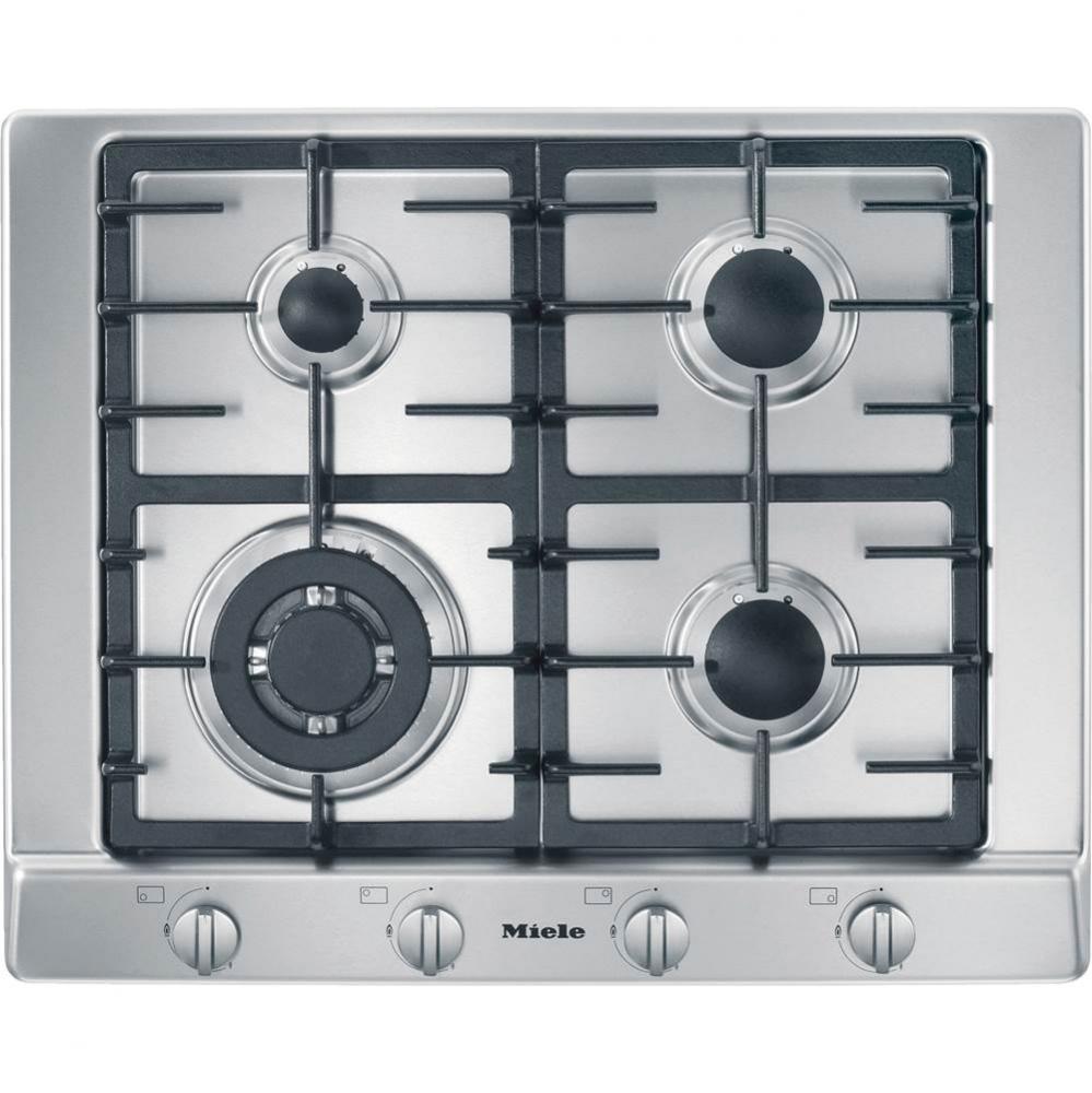 KM 2012 - 24'' Cooktop Gas stainless steel