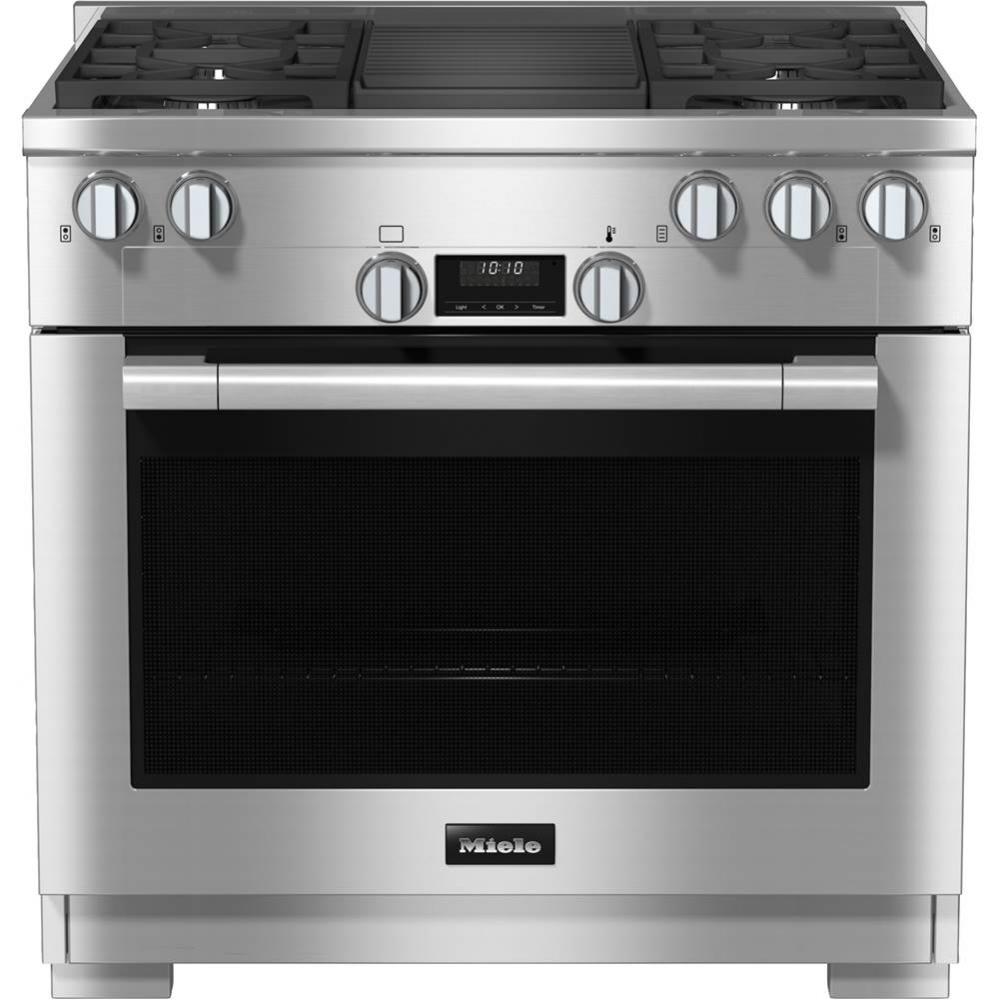 HR 1135-3 G AG GR - 36'' Gas Range DirectSelect 4 Burner/Grill