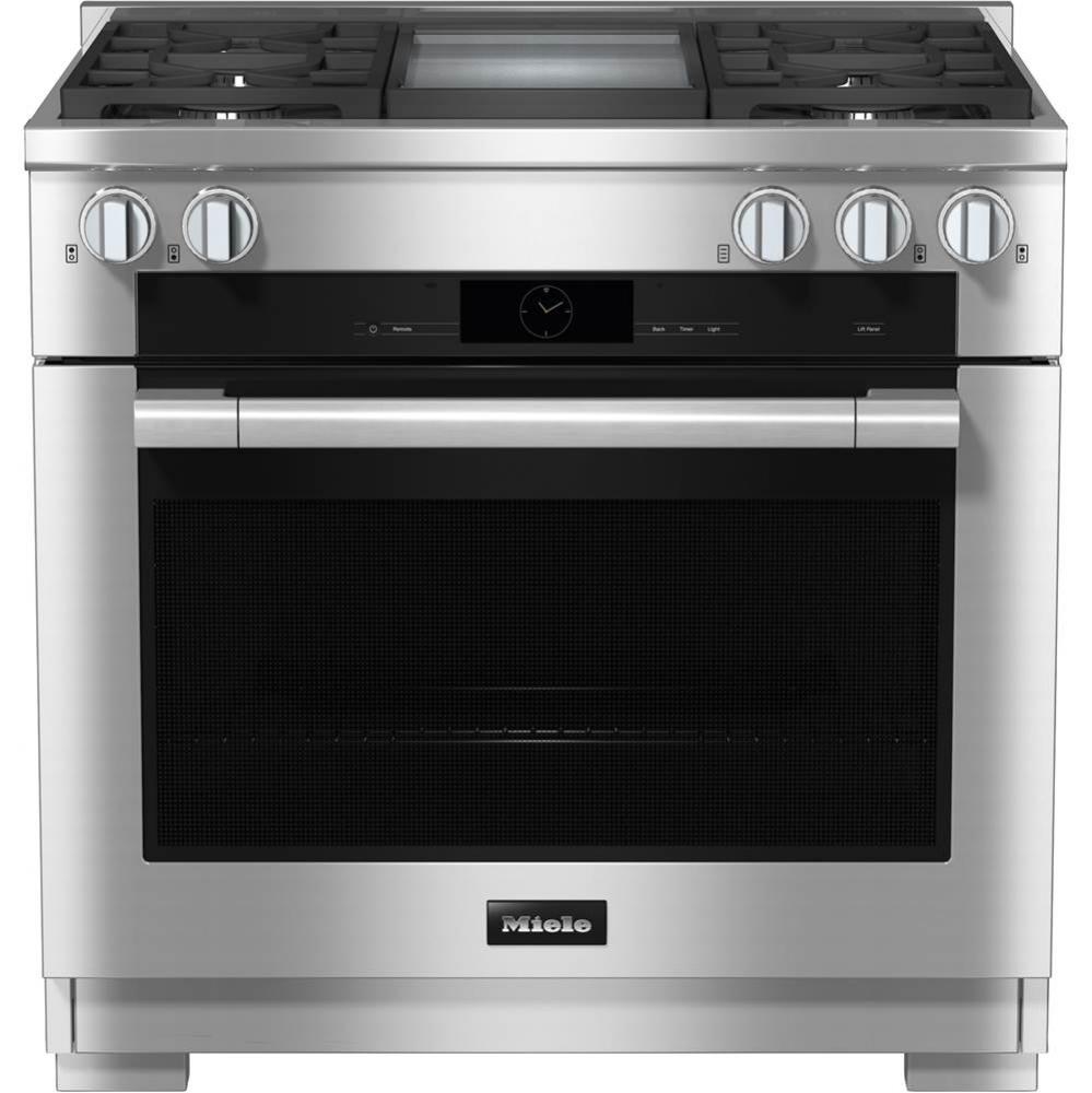 HR 1936-3 G DF GD - 36'' Duel Fuel Range 4 Burner/Griddle MTouch