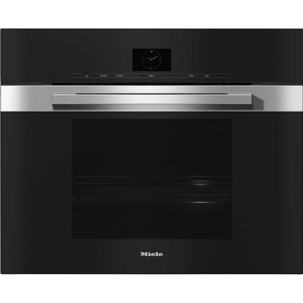 DGC 7685 - 30'' PureLine XXL Combi Steam MTouch S Plumbed (Clean Touch Steel)