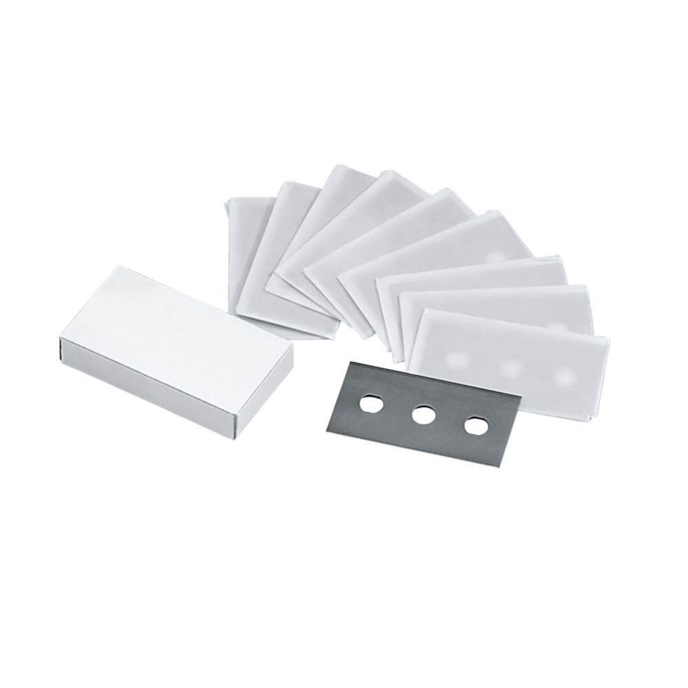 Replmnt Blades for Cleaning Scraper 10 Pieces