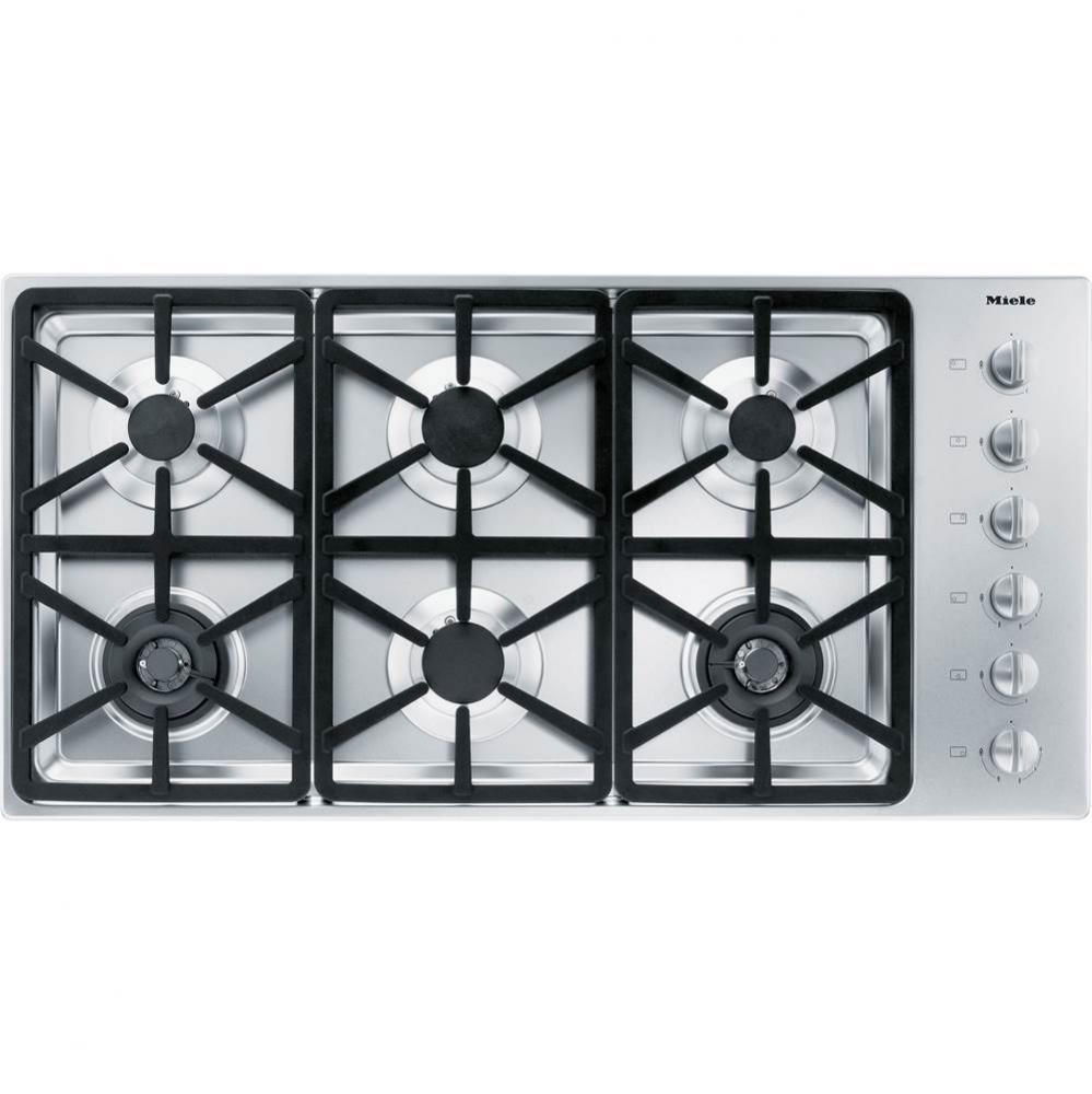 KM 3484 G - 42'' Cooktop Hexa Grates Nat Gas (Stainless Steel)