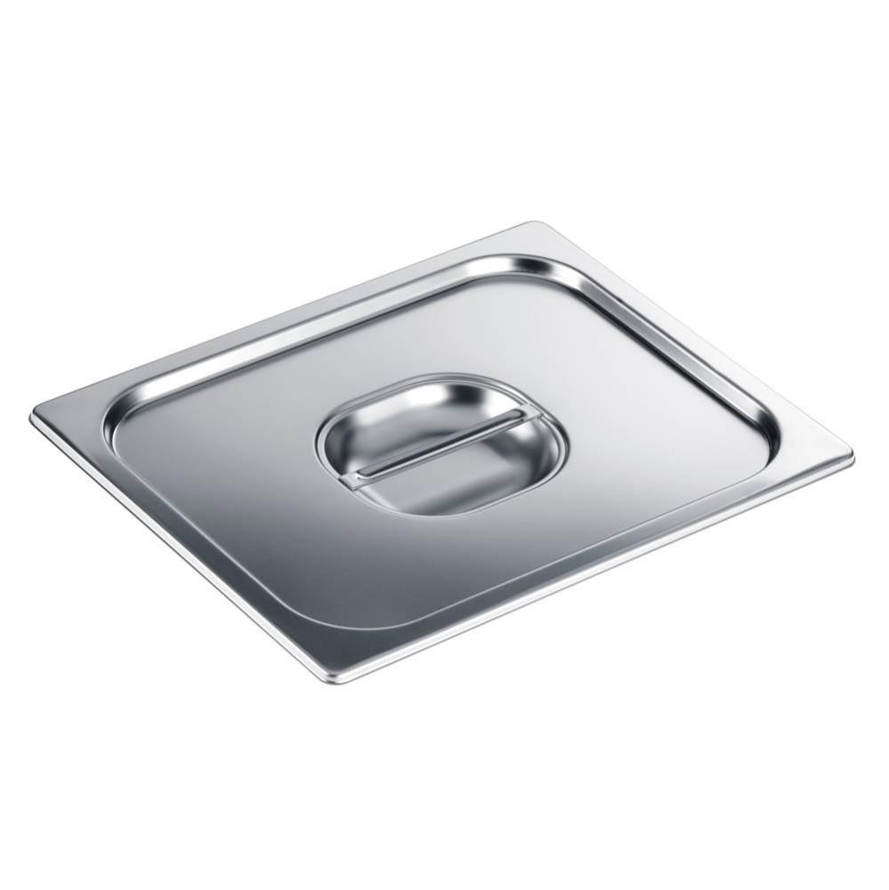 DGD 1/2 - Lid w/handle for steam oven pan SS