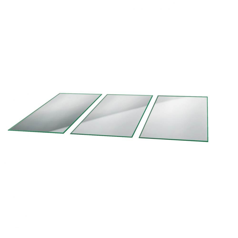 DRP 6590 D G - 3 Piece Glass Panel Set for Island DA 6596D