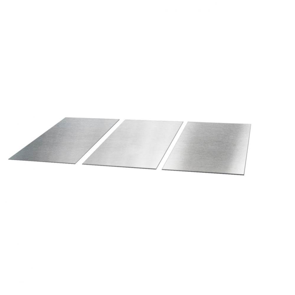 DRP 6590 W - 3 Piece Stainless Panel Set for Wall DA 6596W