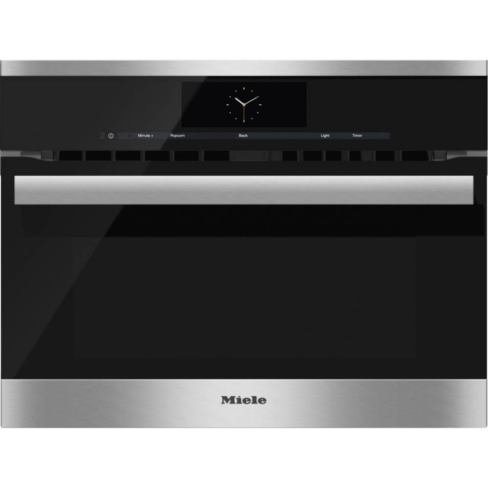 H 6800 BM - 24'' PureLine Speed Oven M-Touch (Clean Touch Steel)