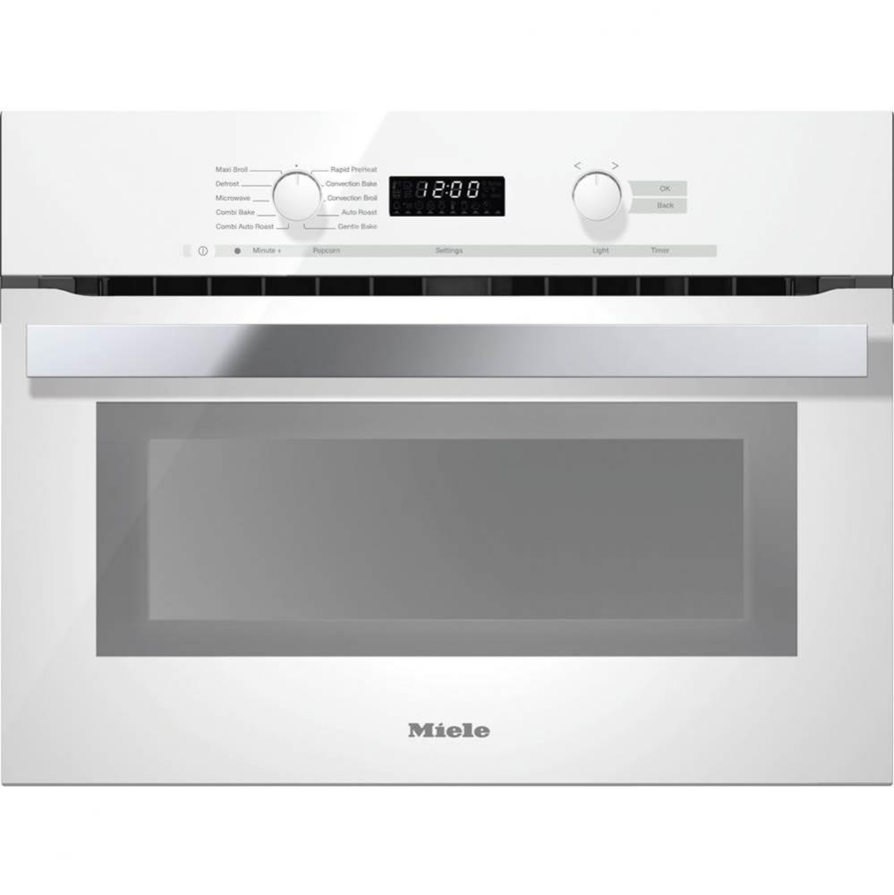 H 6200 BM AM - 24'' PureLine Speed Oven DirectSelect (Brilliant White)