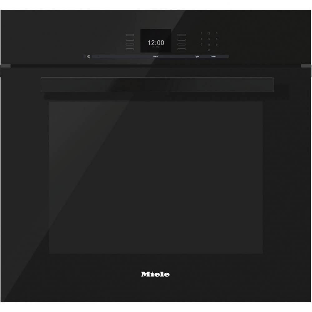 H 6680 BP - 30'' PureLine Single Oven SensorTronic (Obsidian Black)