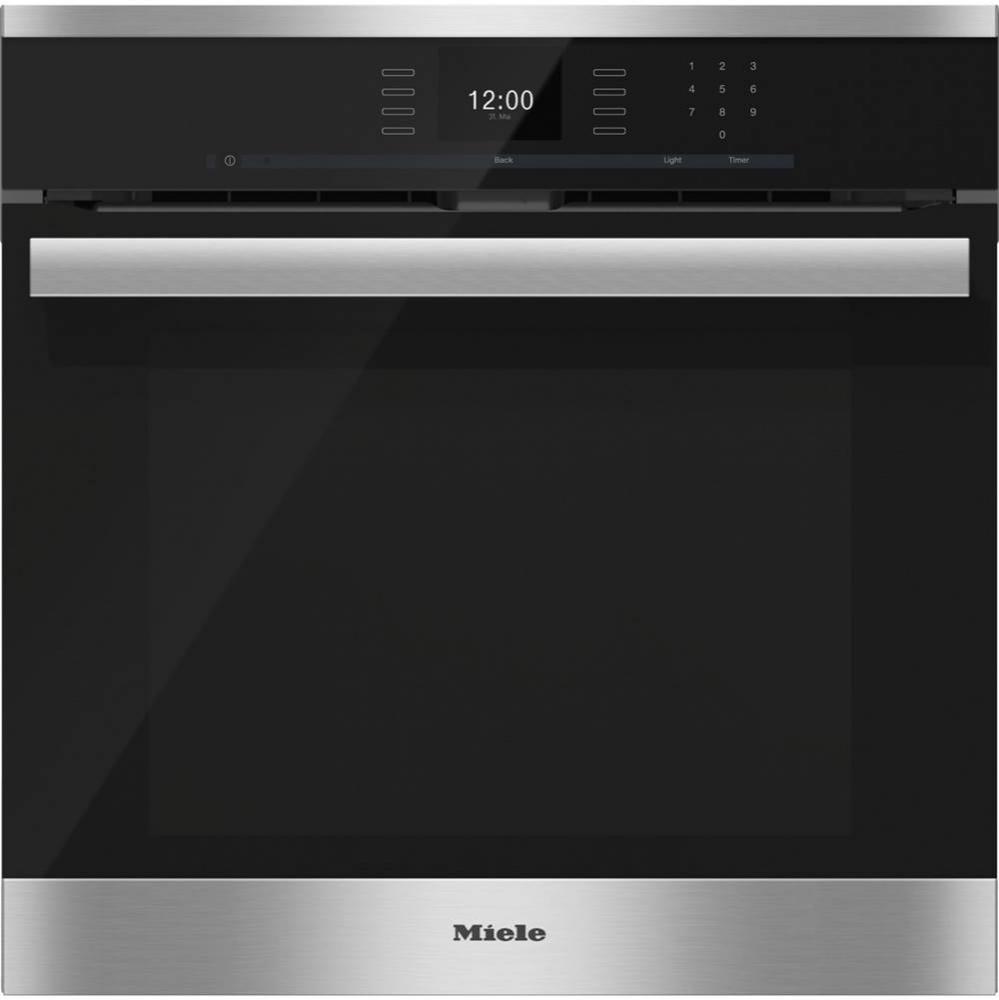 H 6660 BP AM - 24'' PureLine Single Oven SensorTronic (Clean Touch Steel)