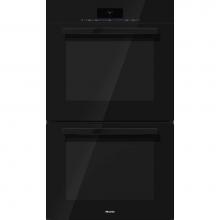 Miele 10752020 - 30'' Pureline Double Oven M-Touch Obsid Blk