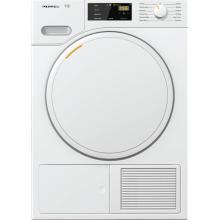 Miele 10972580 - 24'' T1 Dryer Heat Pump DirectSelect Solid Door White