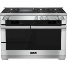 Miele 25195671USA - 48'' M-Touch Dual Fuel Range w/ M-Pro Griddle