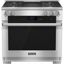 Miele 25193571USA - 36'' M-Touch Dual Fuel Range w/ M-Pro Grill