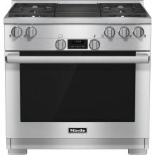 Miele 10833740 - HR 1135-1 G - 36'' Gas Range DirectSelect M-Pro Grill