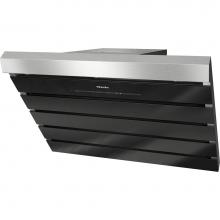 Miele 10876860 - DA 6798 W Shape - 36'' Titled Wall Hood 625 CFM (Obsidian Black)