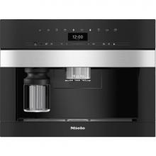 Miele 11754300 - CVA 7445 - 24'' PureLine Coffee Plumbed DirectSensor (Clean Touch Steel)