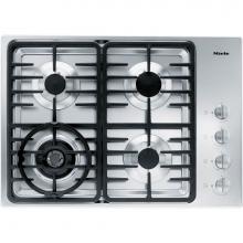 Miele 6792700 - KM 3465 G - 30'' Cooktop Linear Grates Nat Gas SS