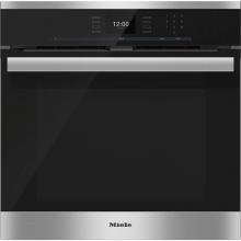 Miele 9872990 - H 6660 BP AM - 24'' PureLine Single Oven SensorTronic (Clean Touch Steel)