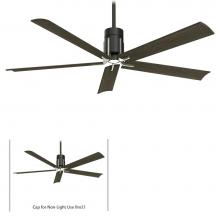 Minka Aire F684L-MBK/BN - Clean - Led 60'' Ceiling