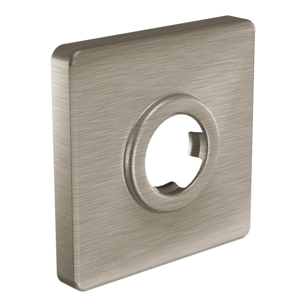 Shower Arm Flange in Brushed Nickel
