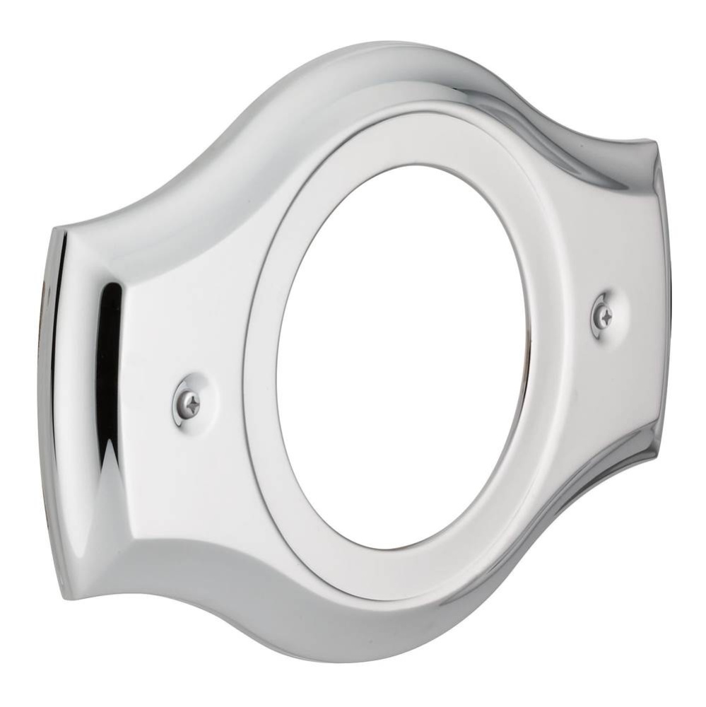 Remodeling Cover Plate for 2 and 3-Handle Tub and Showers in Chrome